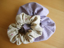 おそろいシュシュ