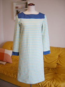 ボーダーワンピ