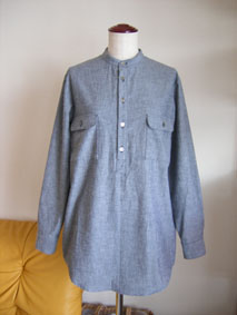 スタンドカラーチュニック