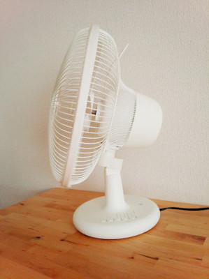 ±0テーブルファン