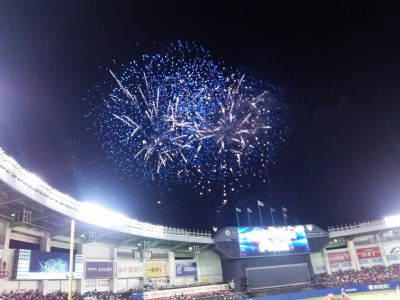 マリンスタジアム花火