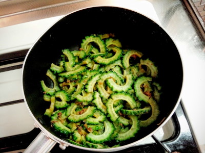 ゴーヤのおかか炒め