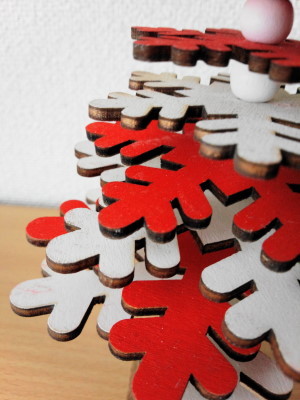 雪の結晶みたい