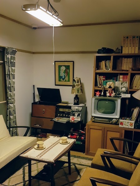 昭和の団地リビング